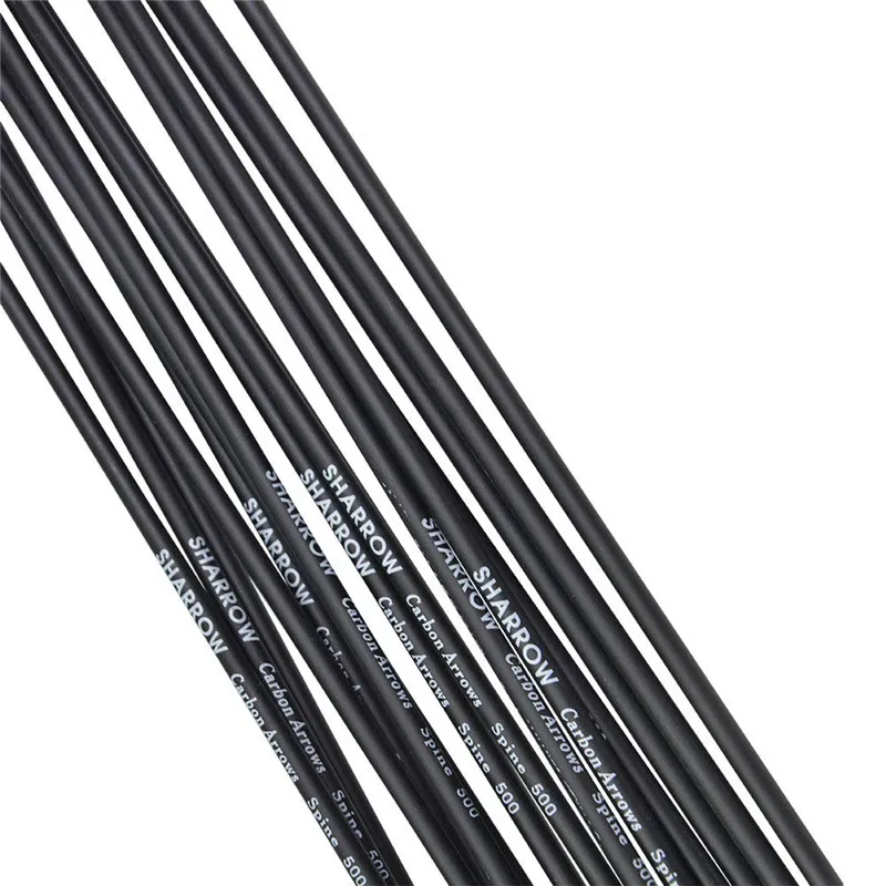 Стрелы для стрельбы speedmix Carbon 12 шт 30 дюймов стрелы нацеливания позвоночника 500 с