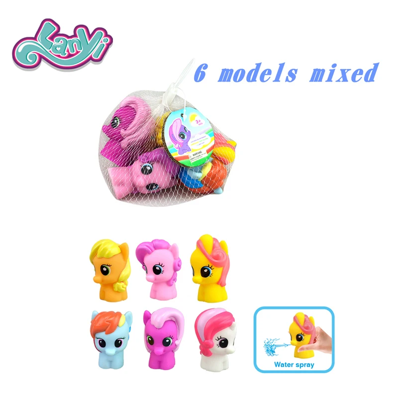 My little horses 3 стиля Волшебная функция распыления воды Кукла reborn дети играть водные