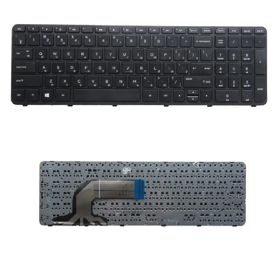 SSEA New Russian Keyboard With Frame For HP 350 G1 355 G2 Laptop black RU Keyboard SSEA New Russian Keyboard With Frame For HP 350 G1 355 G2 Laptop black RU Keyboard