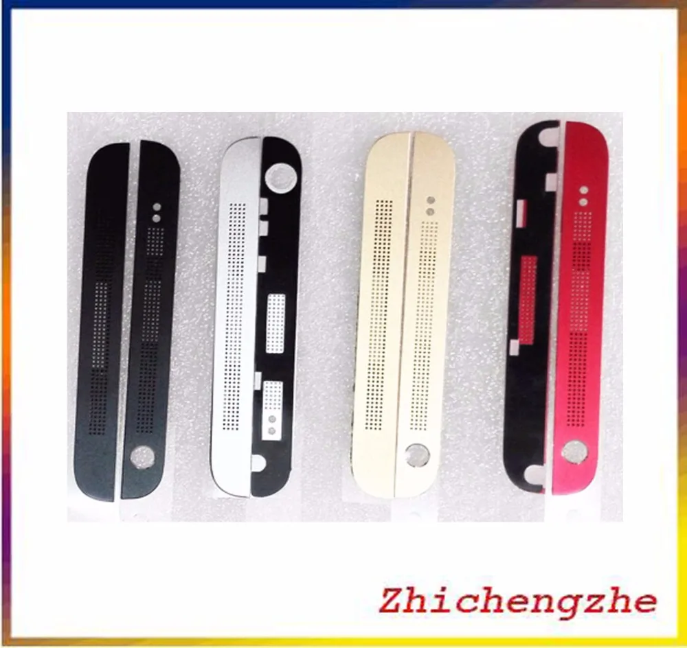 

Repair Parts Original Front Camera Top Bottom Cover Cap For HTC One Max T6 Front Face Housing Speaker Grill Cap Replacement