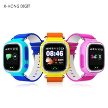 GPS font b smart b font watch baby watch Q90 with Wifi touch screen SOS Call