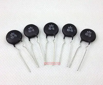 50pcs 5 Ohm 6A Power NTC Thermistor surge current limiting MF72-5D15 | Обустройство дома
