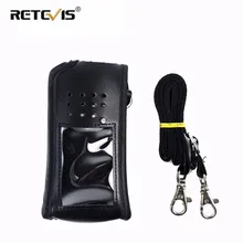 Walkie talkie coldre de couro caso suporte transporte para tyt md380 MD-380 md 380 retevis rt3 rt3s dmr rádio digital acessórios