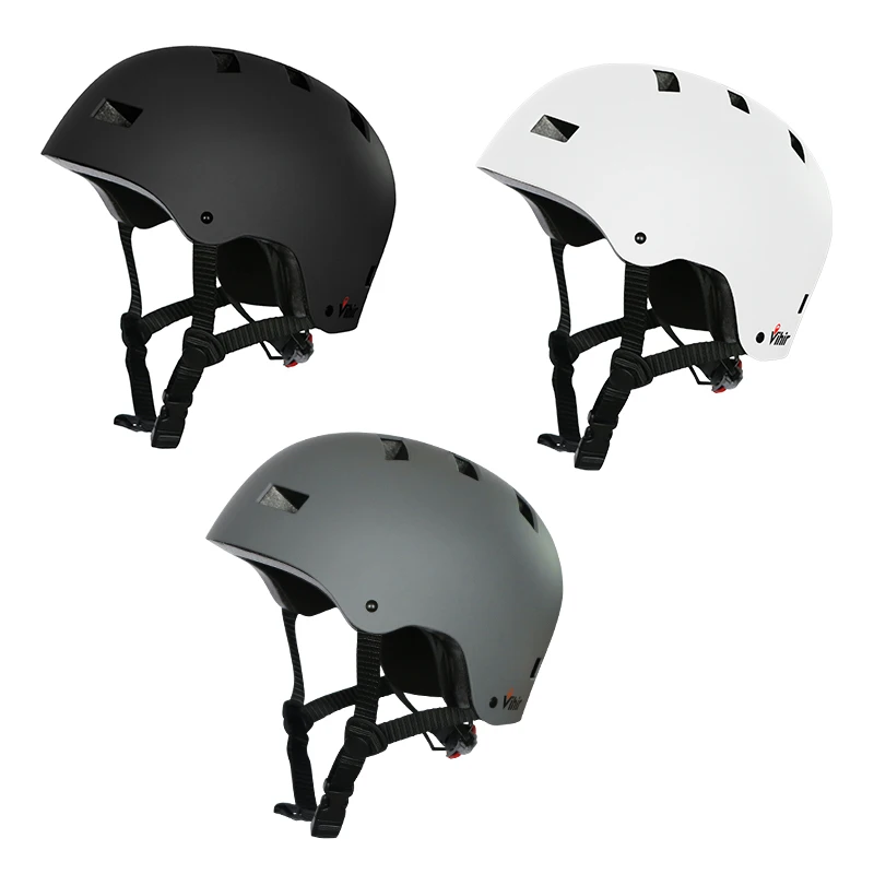 

Vihir Adjustable Dial Professional Outdoor Sport Skateboard Skating Helmet Bike Bicycle Cycling Helmet Protection For Adult Kid