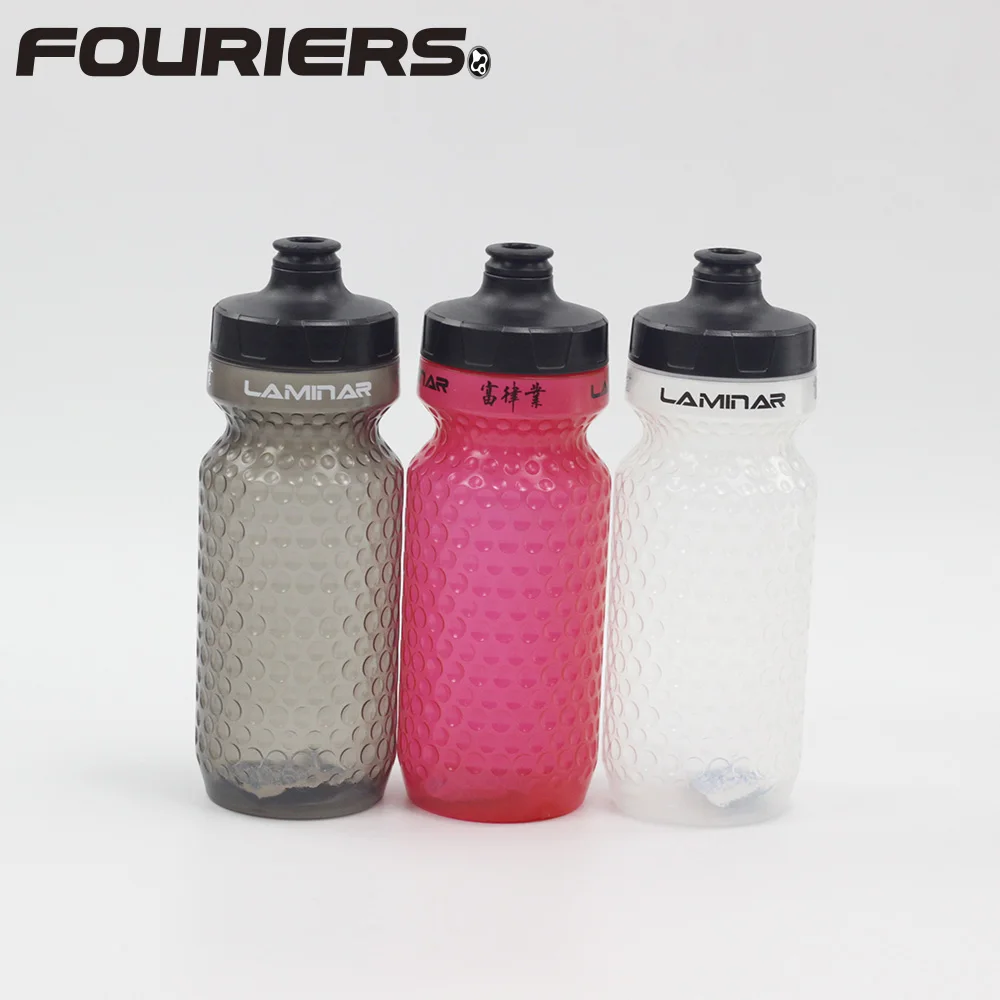 Fouriers الدراجة المياه زجاجة PP غير سامة والمذاق 600c الرياضية البلاستيك زجاجات MTB الطريق الدراجة في الهواء الطلق زجاجة