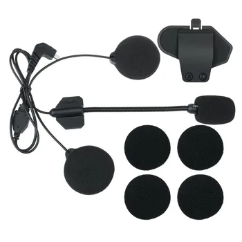 

T-MAX accessories,earphone headphone microphone and clip work for T-MAX motorcycle helmet intercom headset
