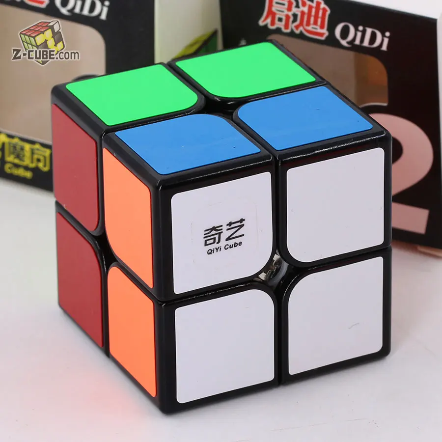 QiDi 2x2 Black Куб, головоломка, 3x3x3 2x2x2 YuanFang Qidi QiHang MF3 MF3S MF2S MF3RS MF2 немного волшебства Pandora зеркало 233 133 2x3x3, 1x3x3 магический куб - Цвет: QiDi 2x2 Black