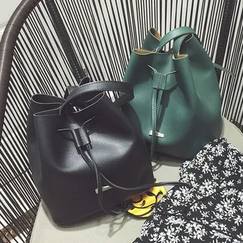 

030918 new hot cheap bag women handbag female fashion bucket bag
