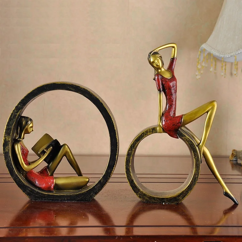 

American Country Home Furnishing Jewelry Creative Fashion Girls Retro Ornaments Crafts People Living Room Decoration