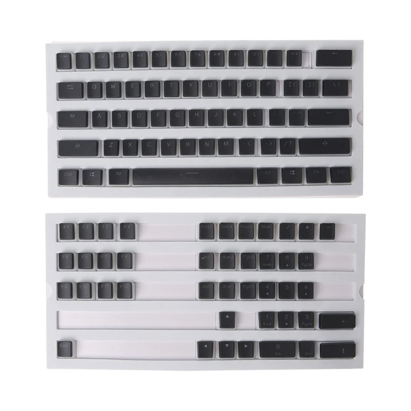 104 ANSI раскладка PBT Двойная кожа молоко выстрел подсветка колпачок для OEM Cherry MX|backlit
