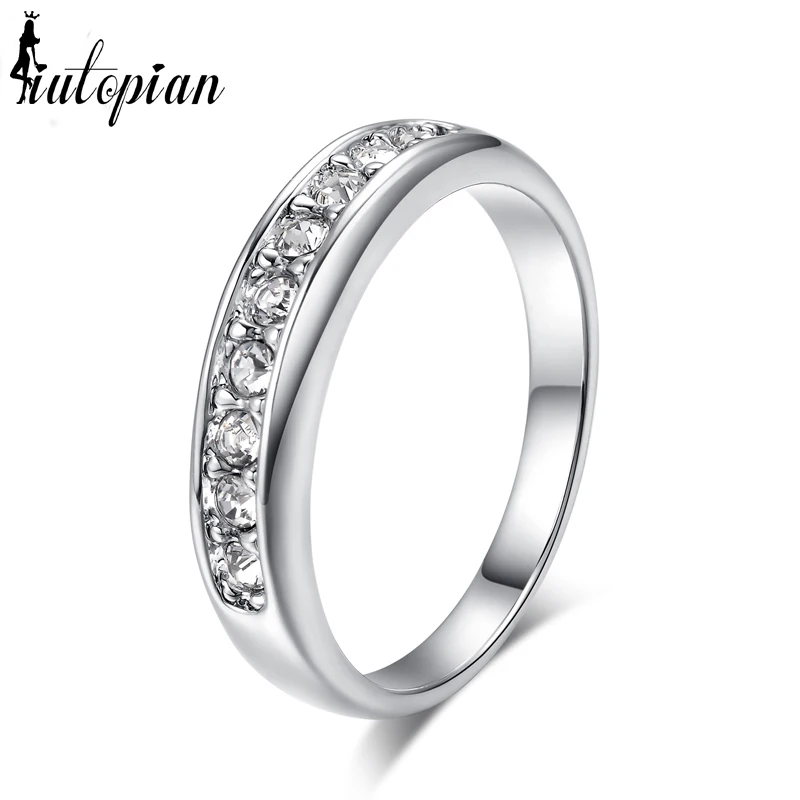

Iutopian Italina Rigant Elegant Rings For Women Not Fade Dropship Is Welcome #RG91645silver