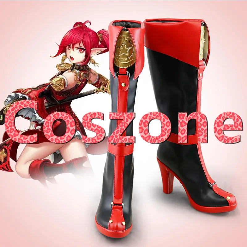 Dungeon &amp Fighter Ashtarte Cosplay Shoes Boots Halloween Costume Accessories | Тематическая одежда и униформа