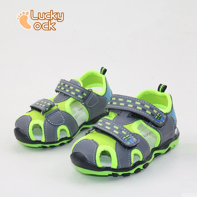 2018 New Style Children Beach Sandals Fashion Kids Shoes Cotton Fabric Boy Casual Tipsietoes