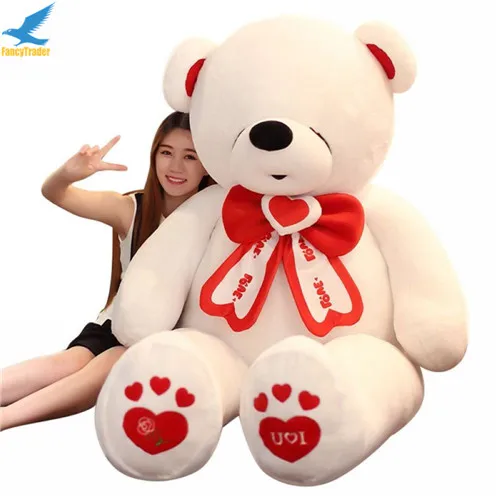 Fancytrader Giant Teddy Bear Stuffed Big Plush Valentines Day Bear I Love You Toys Animals Great Gift for Kids & Lover FT16401 (3)