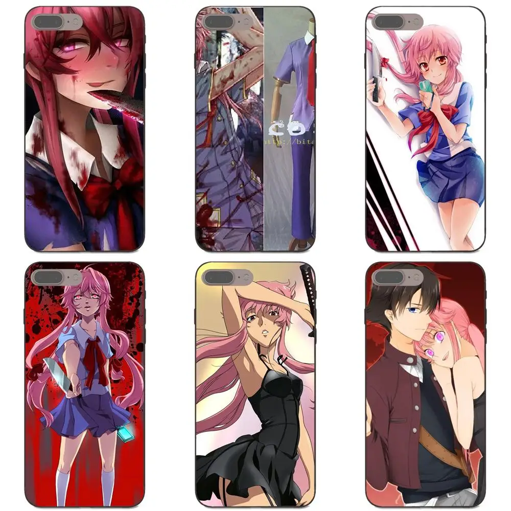Мягкий Роскошный чехол для Huawei Honor 5A 6A 6C 7A 7C 7X 8A 8C 8x 9 10 P8 P9 P10 P20 P30 Mini Lite Plus Gasai Yuno Future
