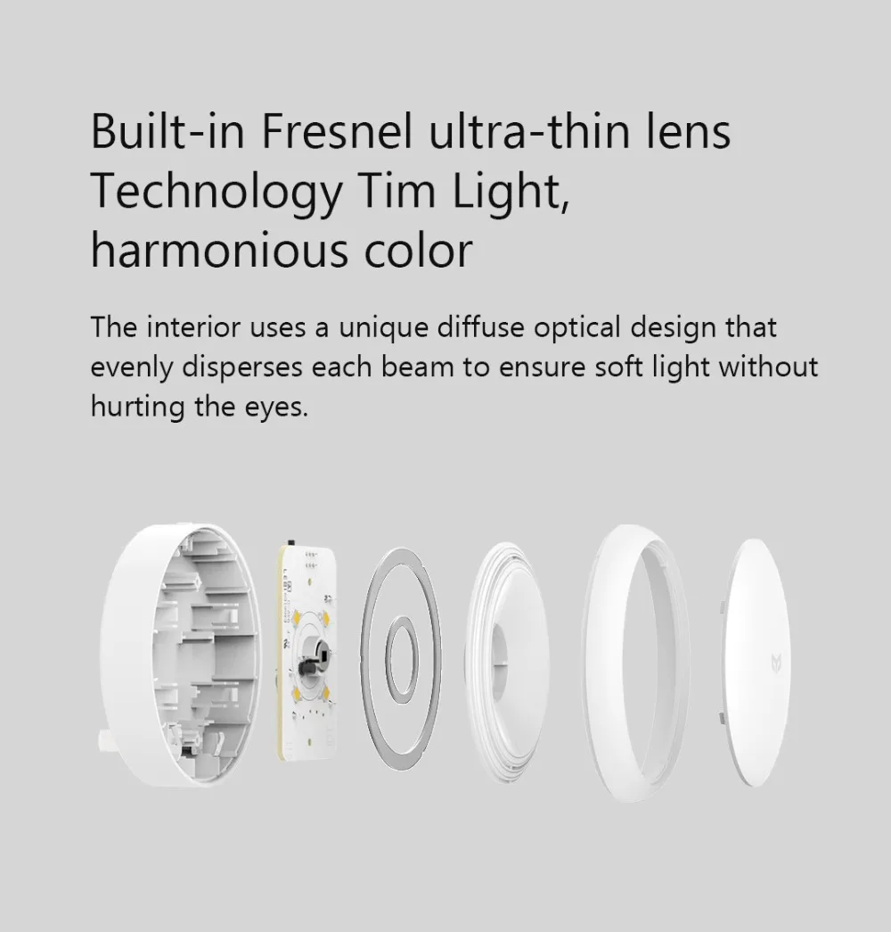 Bundled Sale Xiaomi mijia Yeelight induction night light (plug-in version) YLYD03YL led lamp bed lights for bedroom corridor Wal (5)