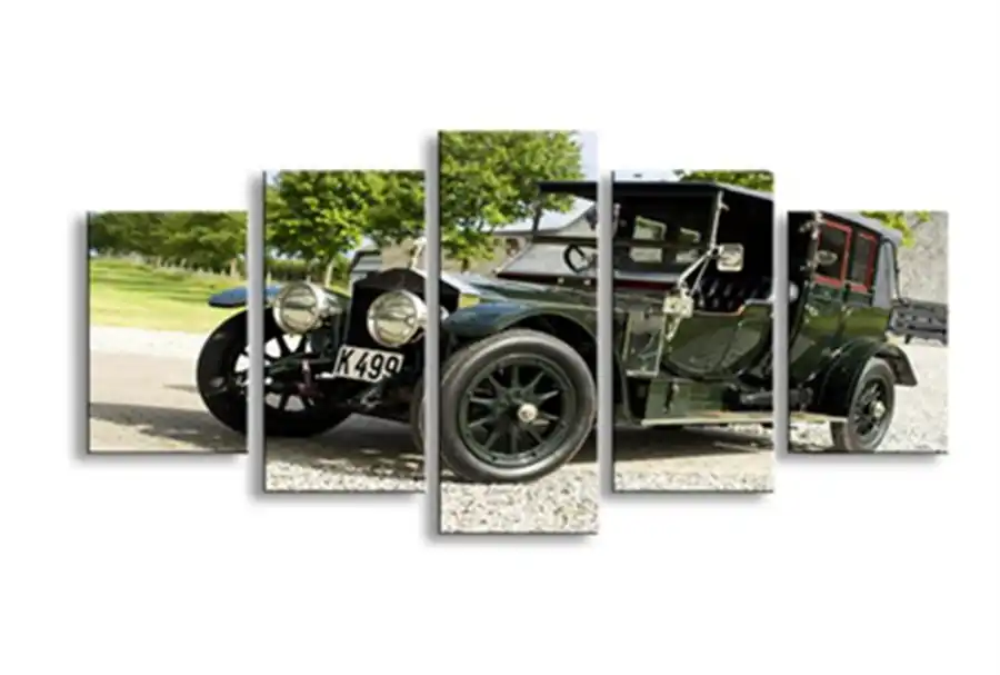 Алмазная живопись сделай сам 5 шт./компл. Классические автомобили полная 5d