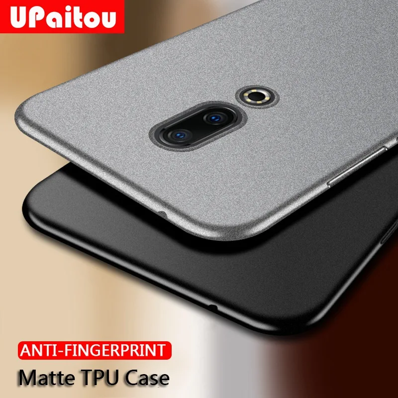 UPaitou обновленный Матовый ТПУ чехол для Meizu 16th 16S 16 X S Plus 16X с защитой от отпечатков