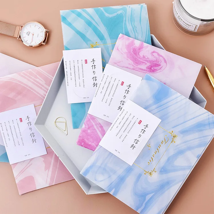 3 шт./упак. милый конверт с надписью Litmus Paper Dream золотой прозрачный для подарка