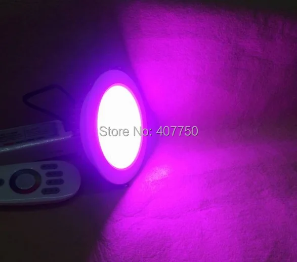 

free shipping north America 5 wires rgbw 4in1 12W DC12V led ceiling light 10pcs/Lot used for performance halls and stages