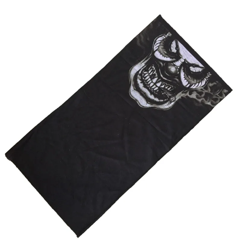 

5pcs Multifunction Magic Headband Joker clown Skull Skeleton Bandana Army Tube Neck Warmer Face Mask Bicycle Sport Head Scarf