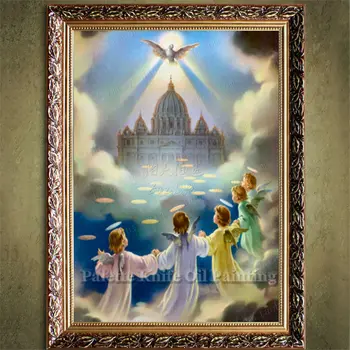 

Home Decor Jesus Christ Virgin Many Lullaby Art Decor Painting Print Giclee Art Print On Canvas Ready to Frame1