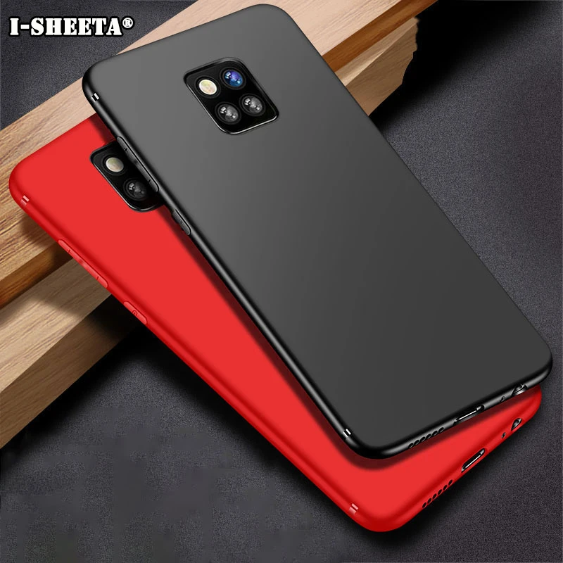 Для Huawei Mate 10 20 Pro матовый Мягкий ТПУ силиконовый ультра тонкий защитный чехол для