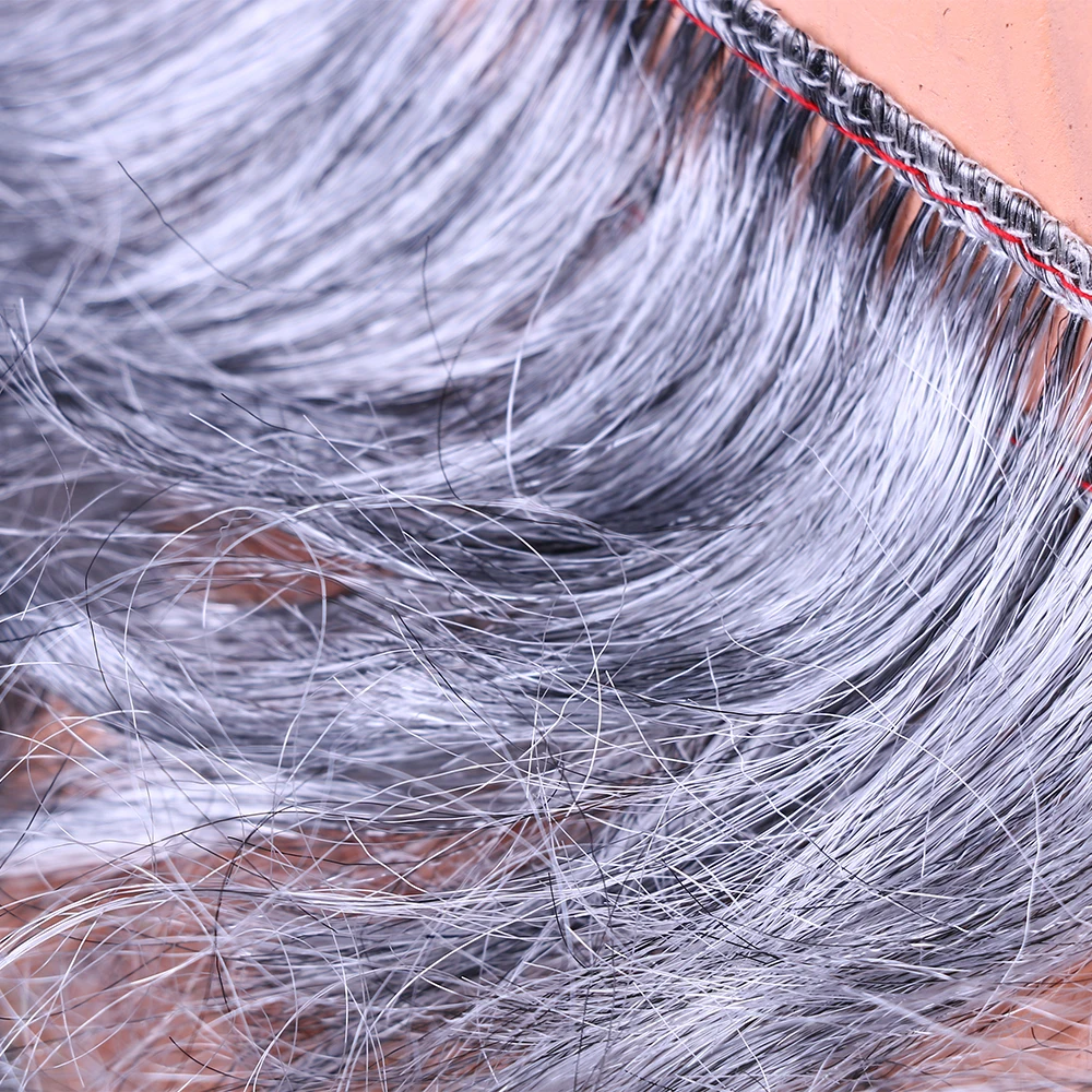 Creepy Old Man Mask With Hair Masquerade Old Man Mask Halloween Mask Props New (8)