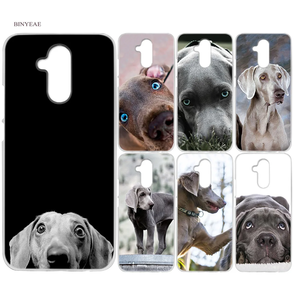 

BINYEAE Weimaraner dog art Hard Case Cover for Huawei Mate 20 10 P20 P10 Lite Honor 10 8X P Smart Plus Smart+