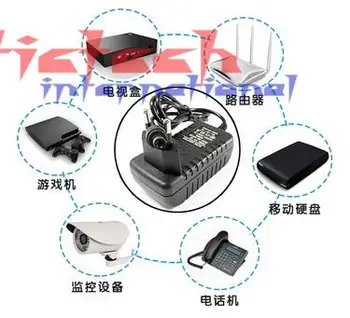 

by dhl or ems 200pcs DC 12V 1.5A IC program AC 100V-240V Converter Switching power adapter Supply EU/US PlugDC 5.5mm x 2.1-2.5mm