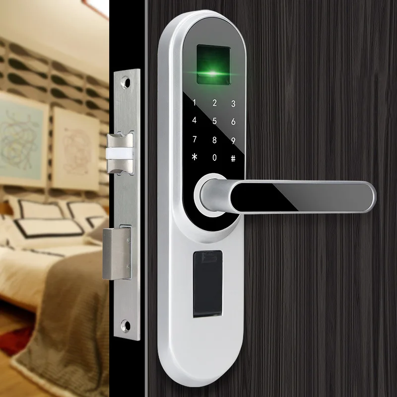 

200 Fingerprint Capacity Zinc Alloy Biometric Fingerprint Lock Digital Electronic Password Door Lock