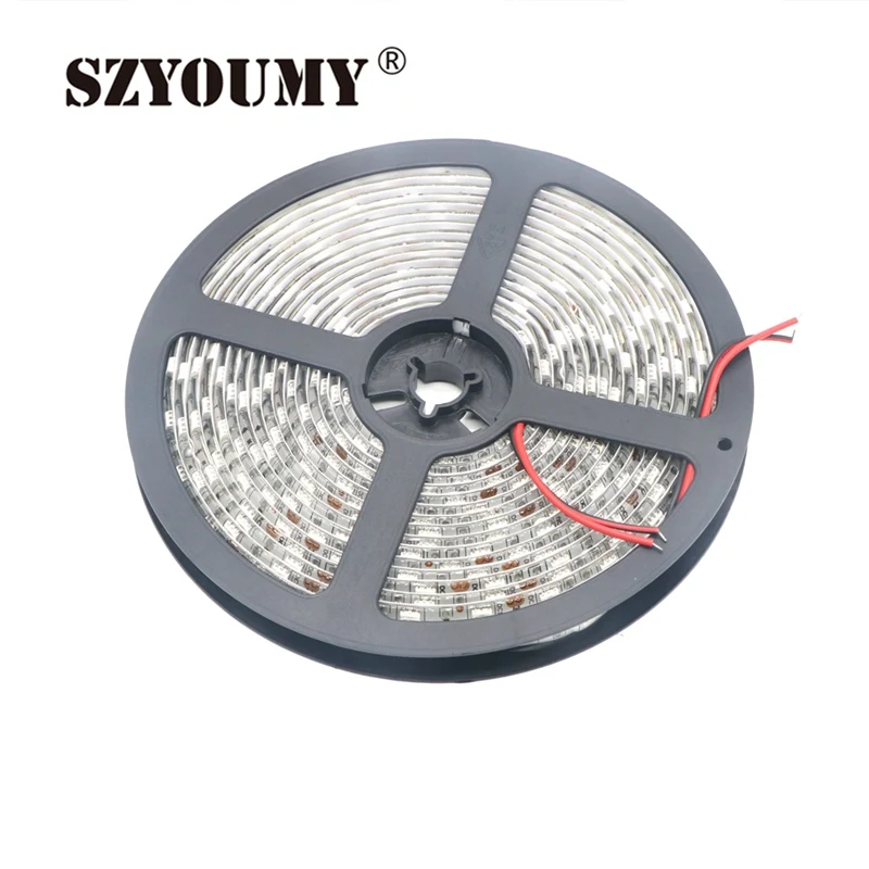 SZYOUMY 100 м 300 Светодиодная лента 5050 60LED/M ip65водонепроницаемый/IP20no Водонепроницаемый