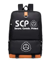 3d SCP сдерживание нарушение школьные сумки студенческая школьная сумка ноутбук рюкзак ежедневно битва royale рюкзак странные вещи сумка