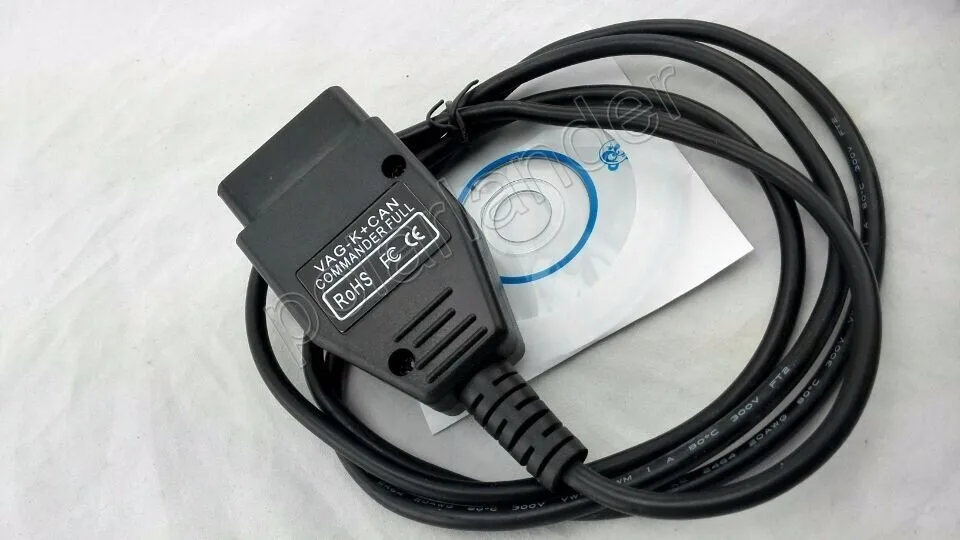 VAG K + CAN 1 4 OBD II 2 USB Диагностический кабель для автомобильного сканера