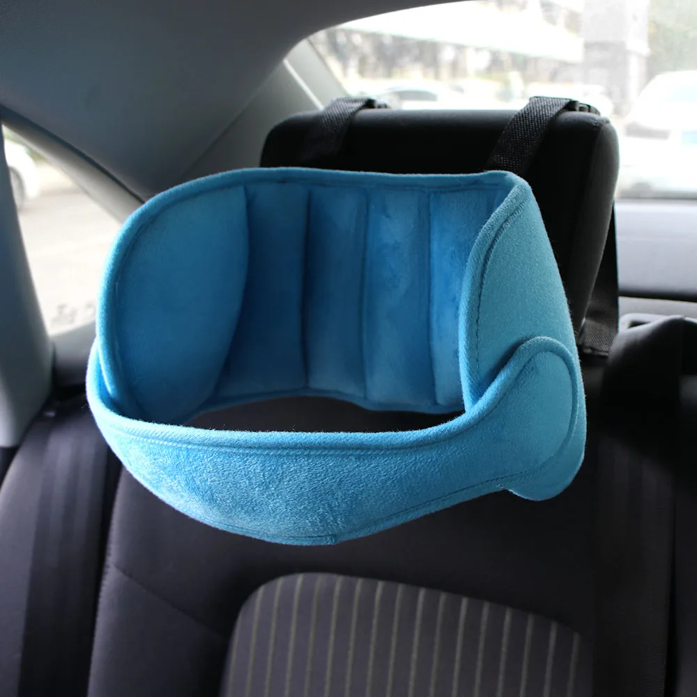 

Adjustable Baby Safety Pillow Head Fixing Band Fixed Sleeping Pillow Car Seat Support Kid Head Neck Protection Car Accessories
