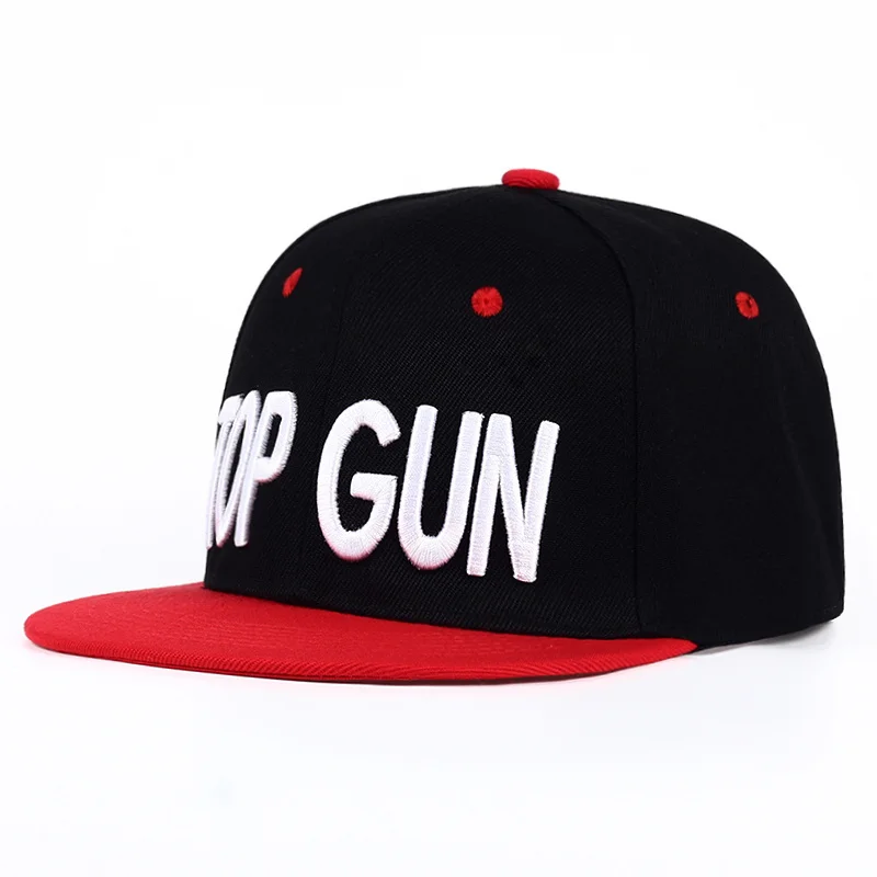 

TOPGUN Men Women Snapback Baseball Cap Cotton Fashion Hip Hop Cap Hats Bone Gorras