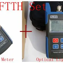 FTTH Оптический мультиметр оборудование для оптоволокна TL510C-50~+ 26dBm оптический Мощность метр и TL512 источник света в оптическом диапазоне высокое качество