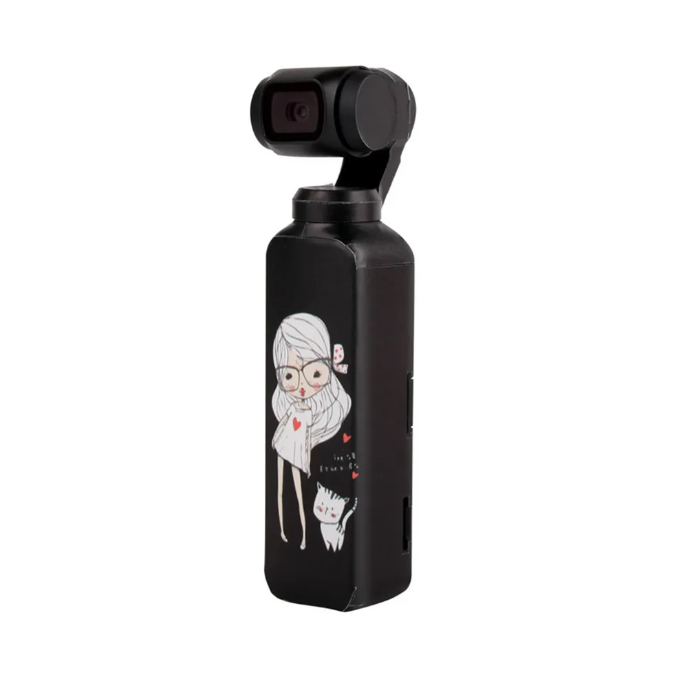 TZ437-07Waterproof Stickers For DJI OSMO Pocket Handheld Gimbal ColorfulCamouflage Decals 3M Scotchcal Film Skin Stickers Accessories