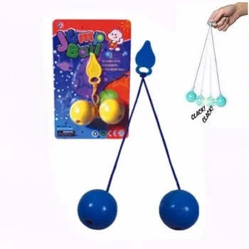 

1 set Tic Tac String Balance Clicker Jump Ball Boy Girl Pinata Bag Filler Birthday Party Favours Game School Prize Gift carnival