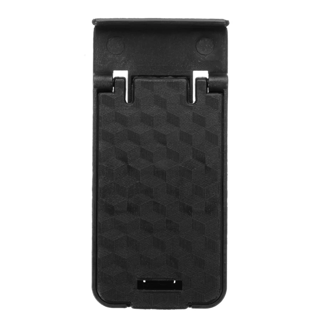 Portable ABS Mini Plastic Mobile Cell Phone Holder Bracket Black Foldable Desk Stand For Huawei Xiaomi Phone Holder 6.3x3x0.7cm