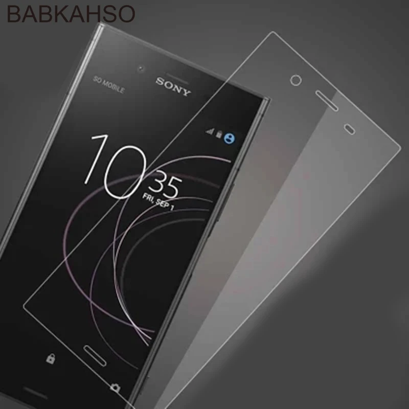Закаленное стекло 9H для Sony Xperia XZ1 Защитное экрана переднее 2 шт. | Мобильные