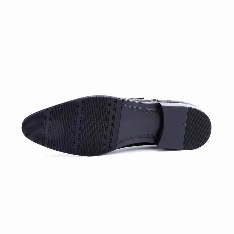 Estrecha As Cocodrilo as Errfc Patrón Vestido De Punta Auténtico Oficina Correa Vestir Hombres Monje Zapatos Photo Photo Calzado Moda Lujo Cuero Hebilla ppU0qB