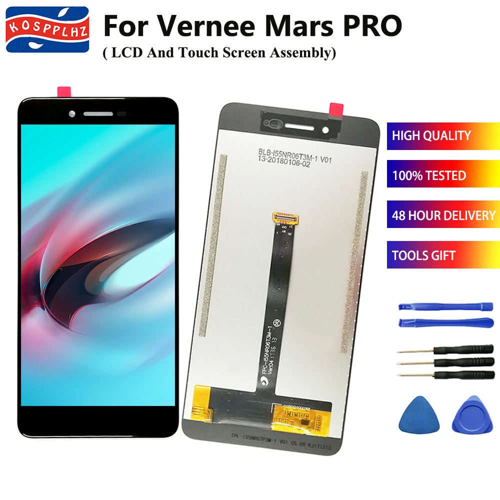 Pantalla Tactil Digitalizador LCD touch screen Vernee Mars pro