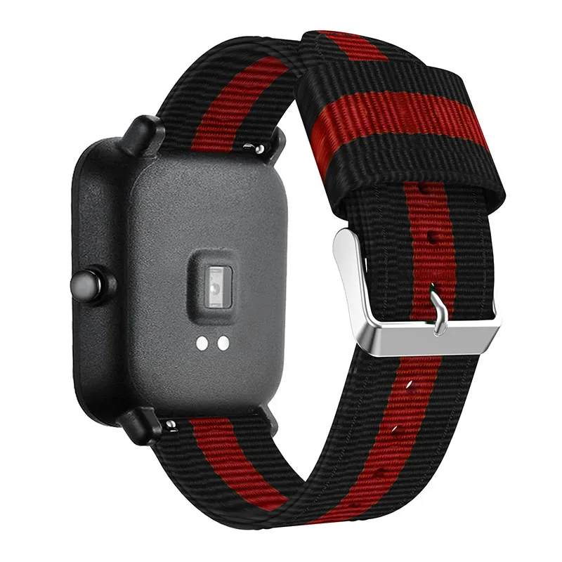 Нейлоновый ремешок для часов Xiaomi Huami Amazfit Bip BIT PACE Lite Youth Band сменный Браслет