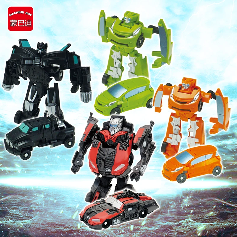 Children Robot Toy Transformation Action Figure Car Plastic ABS Model Toys for Child Gifts Collector | Игрушки и хобби