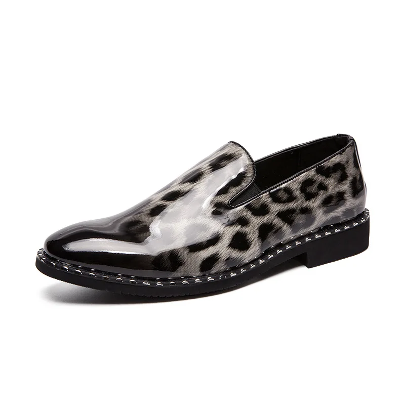 Alta Para Formais White Dos Couro Slip Homens Nova De Qualidade Moda Sapatos Flats blue On Da Primavera 2019 Oxfords Negócios red p6w7qnxCw
