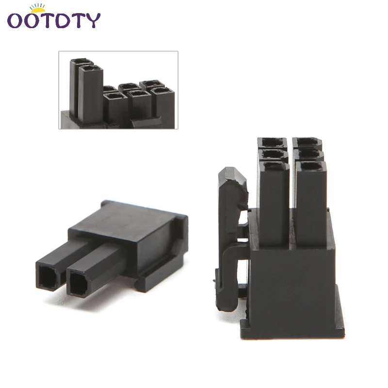 4.2mm 6+2 Pin Male Power Connector Plastic Shell For PC Graphics Card PCI-E 30Pcs/Set-ThZ | Обустройство дома