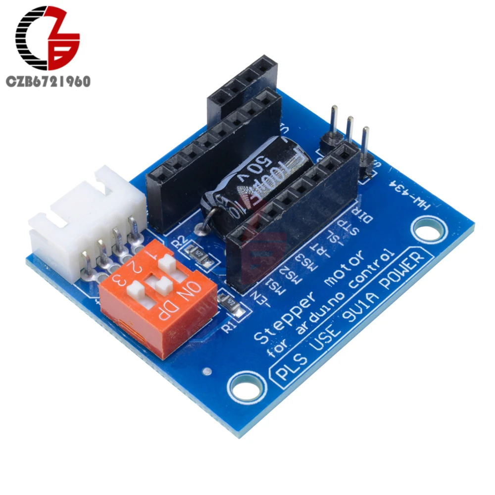 

5Pcs A4988 DRV8825 Stepper Motor Driver Module DC 5V Motor Drive Control Extension Shield Board Signal Output for 3D Printer
