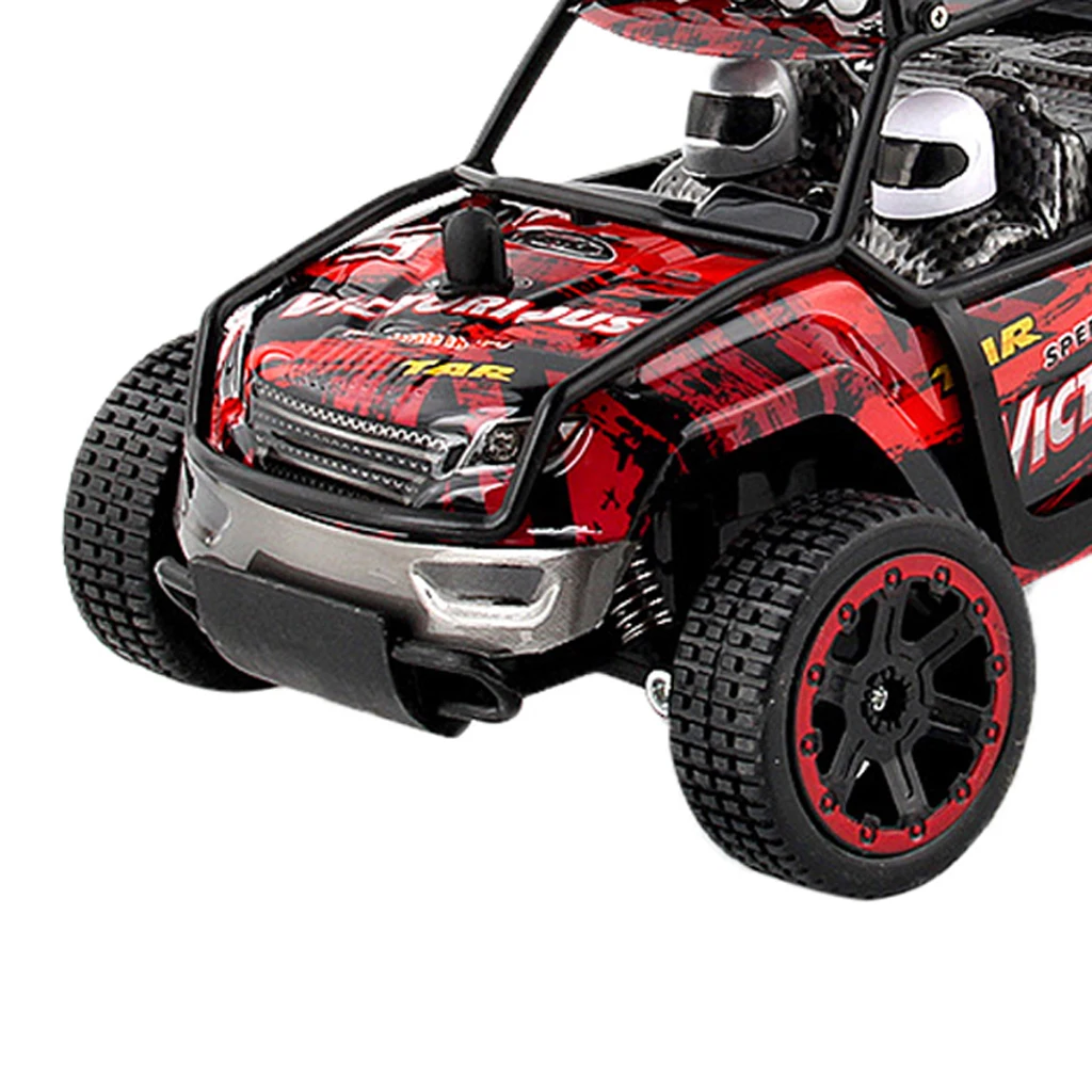  1/18 RC Drift Car 4WD 30KM/H Racing Off-Road Vehicle Monster Truck Crawlers Toy Remote Control Climbing Car Red Rechargeable