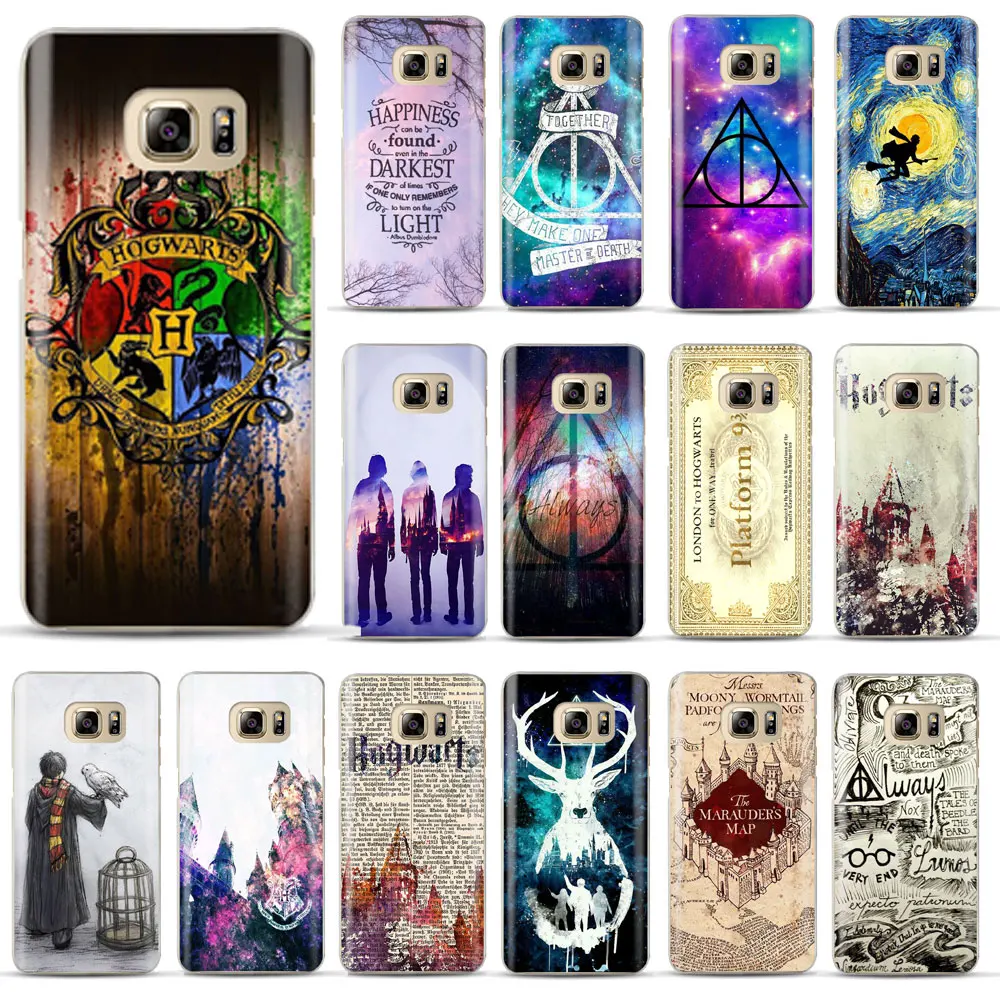 Harry Potter Phone Case For Coque Samsung Galaxy S6 S7 Edge S8 S9 Plus ...